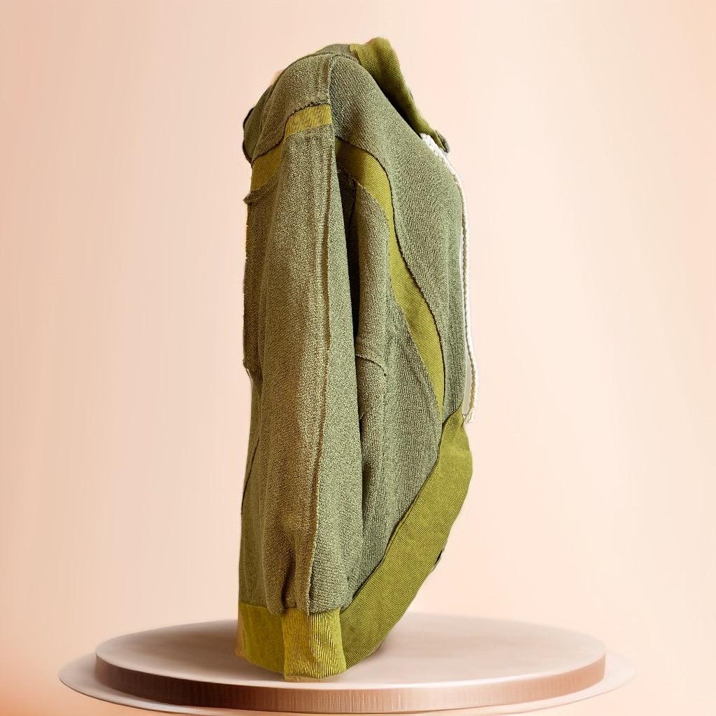 Olive Sweater Jacket